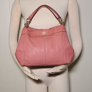 Pink Coach Hobo Bag
